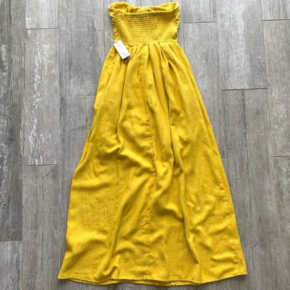 🔥🔥BILLABONG - SALTY BLONDE SUNSET GLOW HALTER MAXI DRESS🔥🔥 - Picture 14 of 15